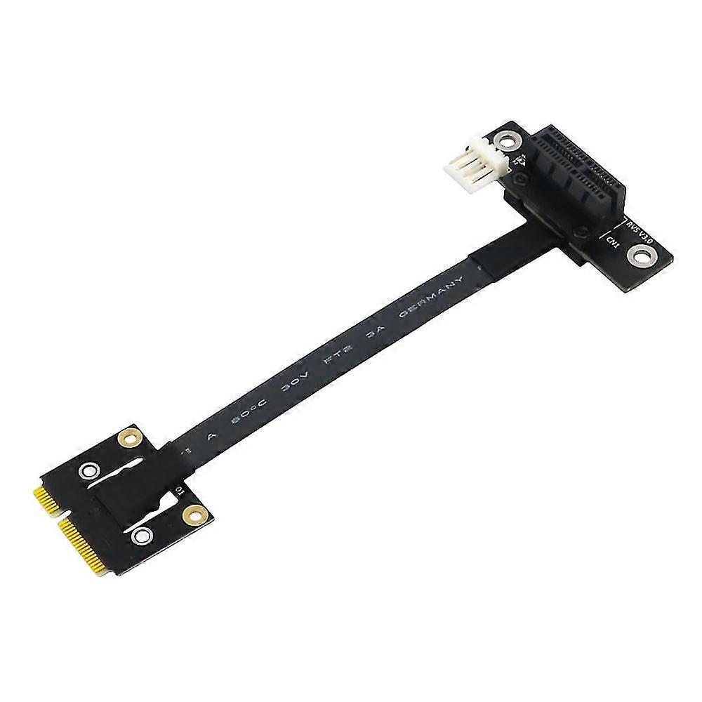 Mini Pcie Zu Pci-e 1x 270 Adapterkabel 20 Cm Pcie3.0 Verlängert Kabel Mit 4pin Zu Sata Kabel