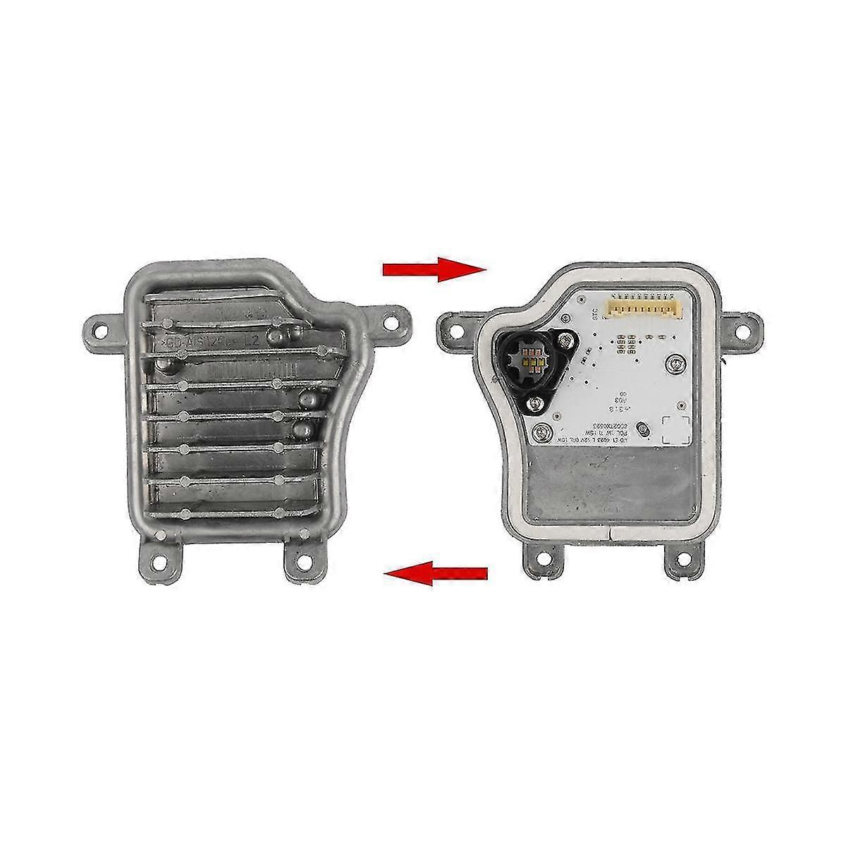 1 Paar Scheinwerfer-led-modul Mit Kühlkörpern Für Q5 Sq5 3.0l 2017-2020 Drl Runn