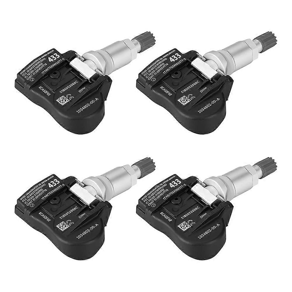 4 Stück Tpms Reifendrucksensor 107481200b Für Tesla 3 2018–2020 S 2014 X 2016