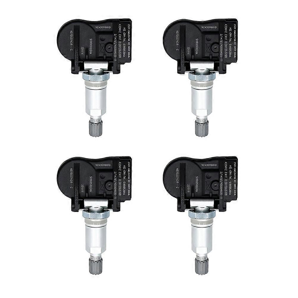 407003743r 40700-3743r 4 Tpms-reifendrucksensoren (4 Stück) Für Renault Megane Scenic Zoe Fluence Laguna 433 Mhz 407000435r