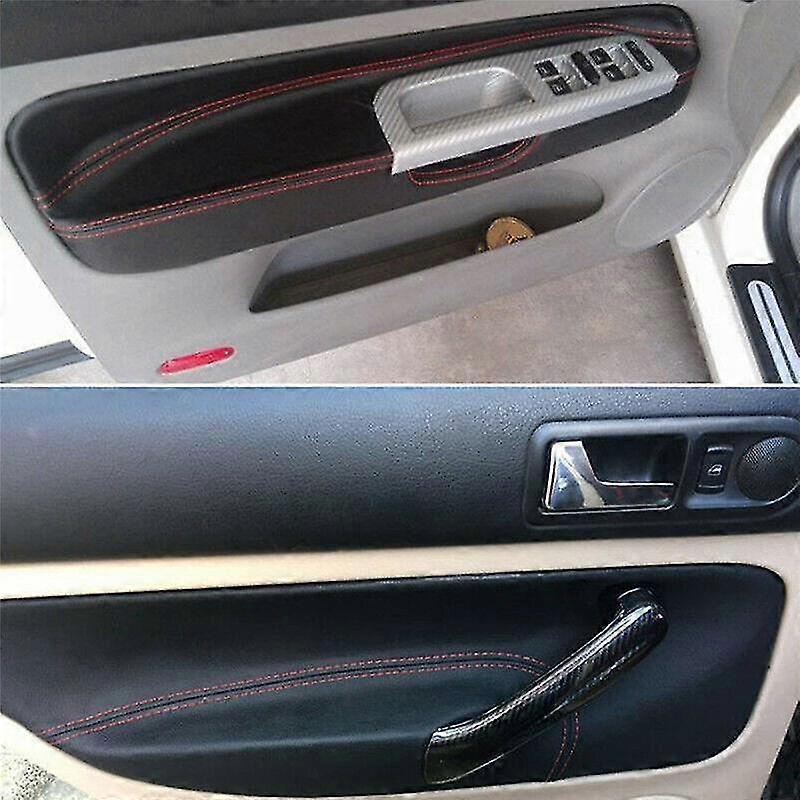 Lhd-türverkleidungsabdeckung Für – Golf 4 Mk4 1998–2005, Autotür-armlehnenverkleidungs-abdeckungsaufkleber Mit R