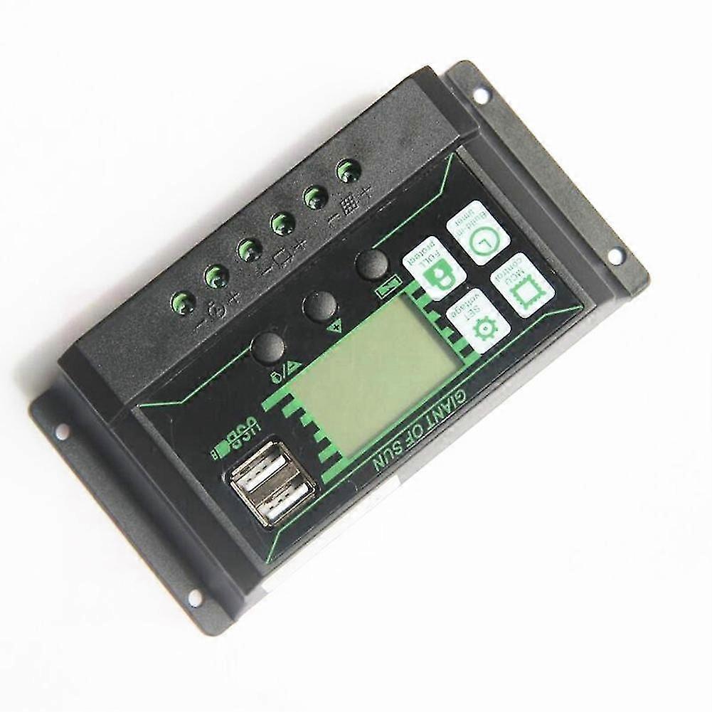 30a 12v 24v Solar Laderegler Pwm Pv Batterie Ladegerät Regler Für Li-ion Blei Säure Batterie L