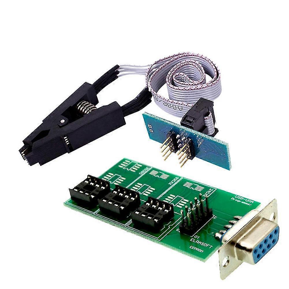 Upa Usb V1.3 Xprog Ecu P Tuning Programmierer Eeprom Board Adapter Mit Sop8 Soic8 Clip Für 24cxx