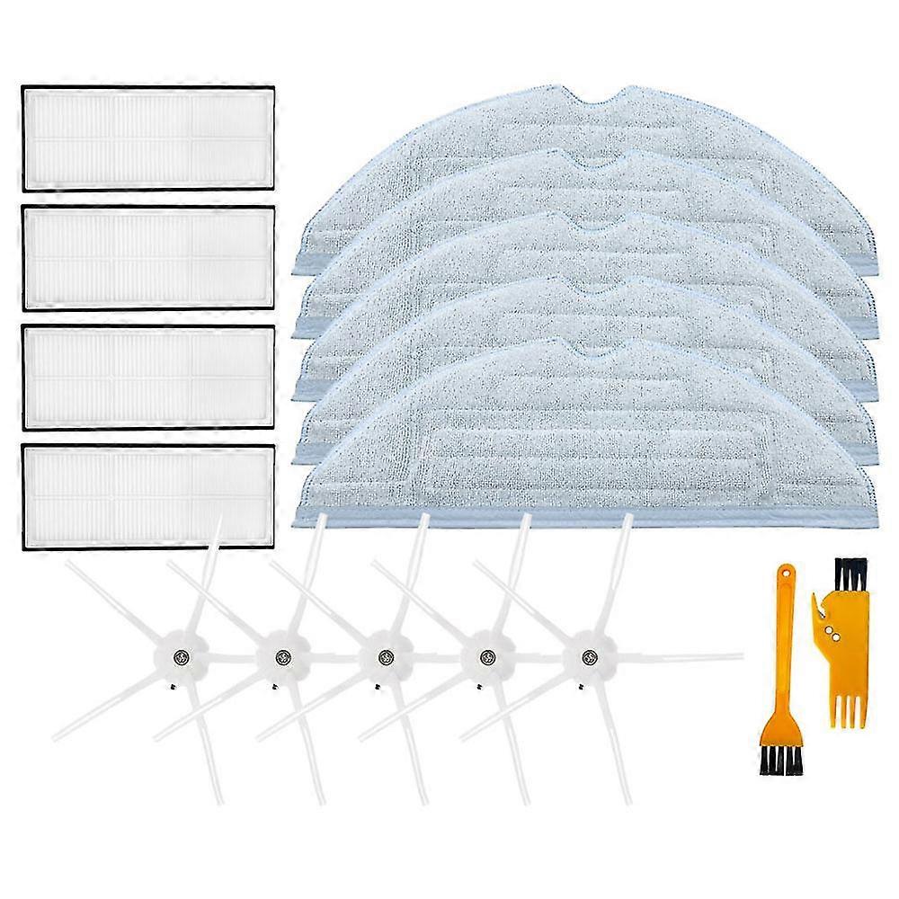 16er Pack Hepa-filter-reinigungstücher Seitenbürste Für S7 T7s T7plus T7splus Roboter-staubsauger Ersatzteil Pa