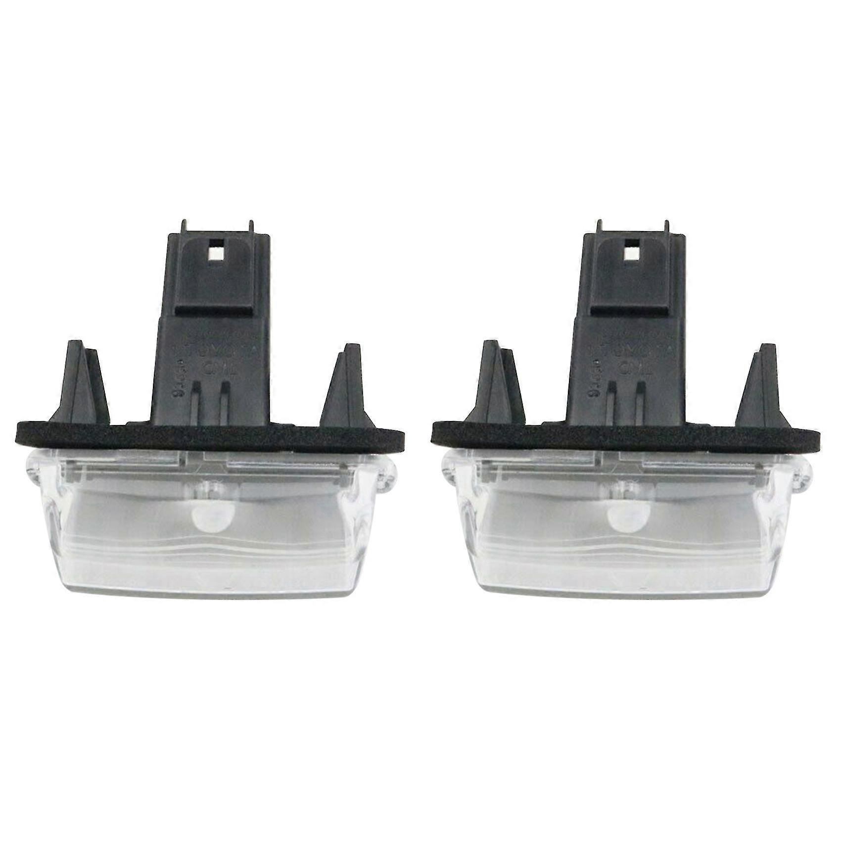 2x Kfz-kennzeichenleuchte Hinten Für Verso 2009–2012, Yaris Levin Corolla 2007–2014, 81270–0f020