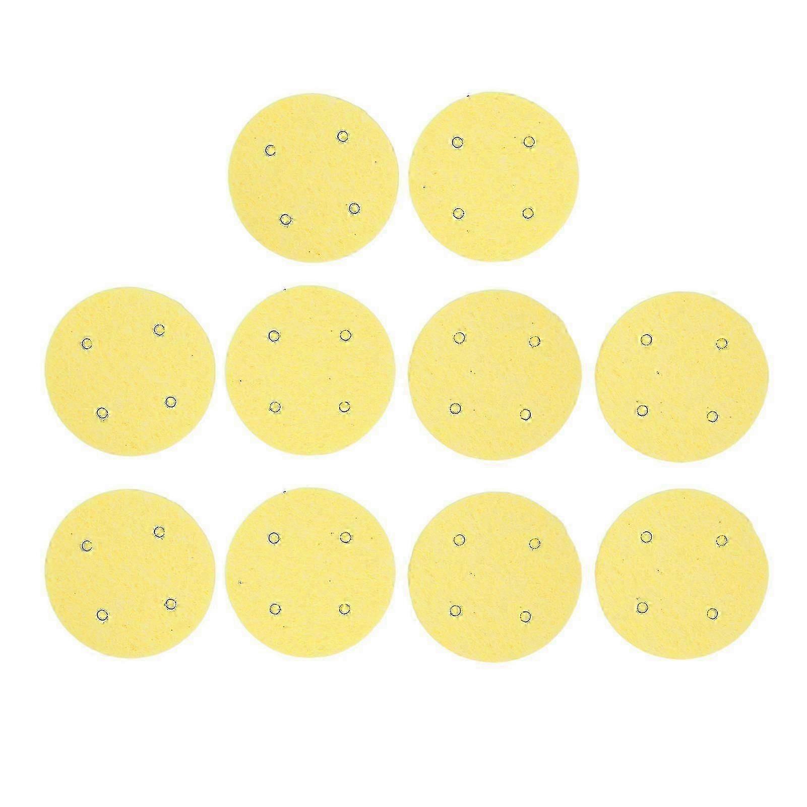 60 Mm Ems-elektroden, Leitfähige Pads (10 Stück), Wiederverwendbarer Schwamm-ersatz Für Interferenz-elektrotherapie-instrument