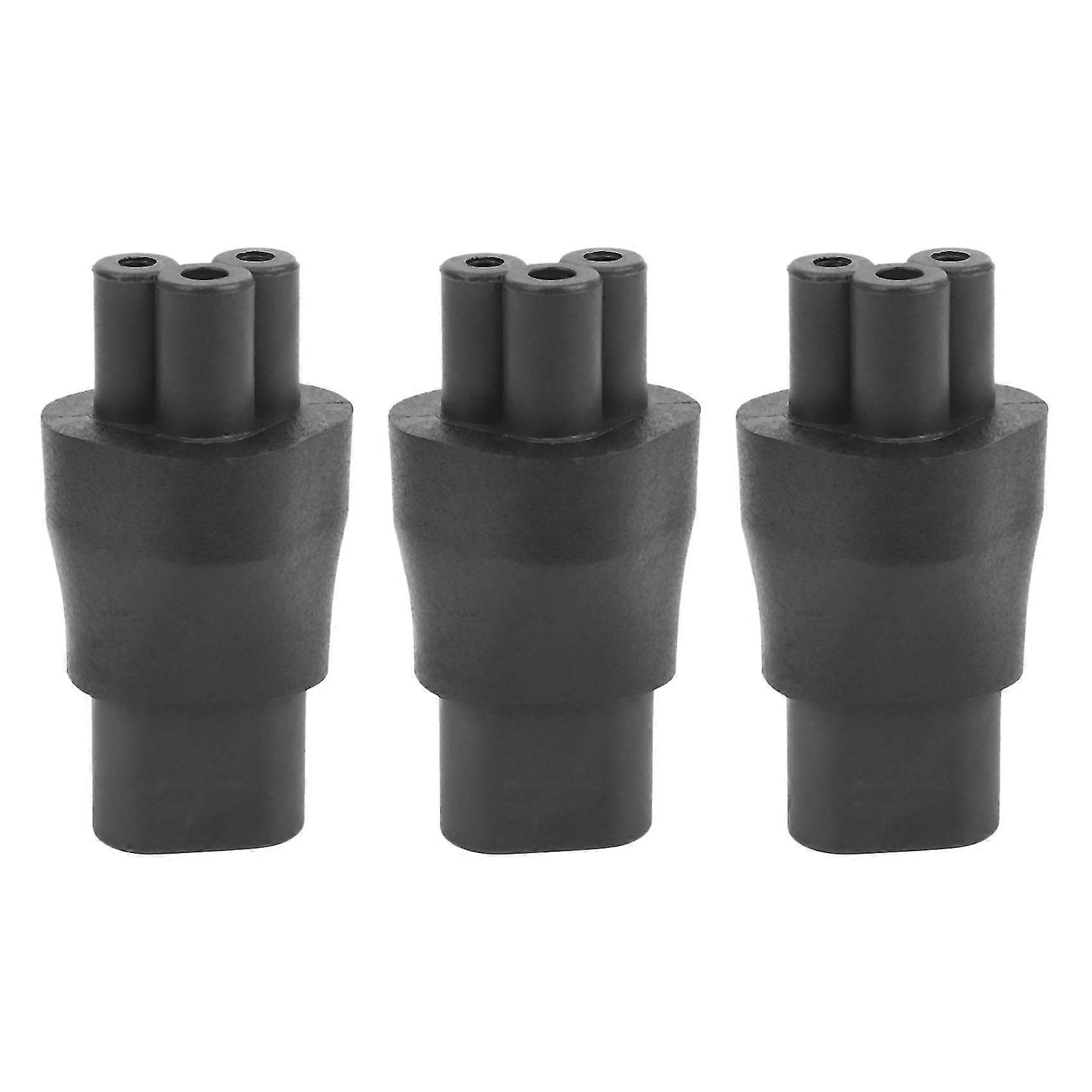 3 X Iec 320 C5 3-polige Buchse Auf C8 2-poliger Stecker, Stromadapter, Konverter