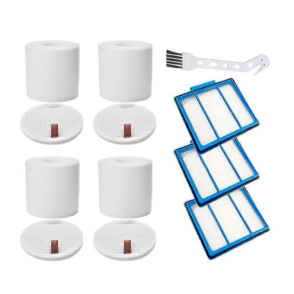 Hepa-filter-ersatzteile Für Shark Iq Rv1001ae Rv101 Roboter-staubsauger, Schaumstoff-filz-zubehör