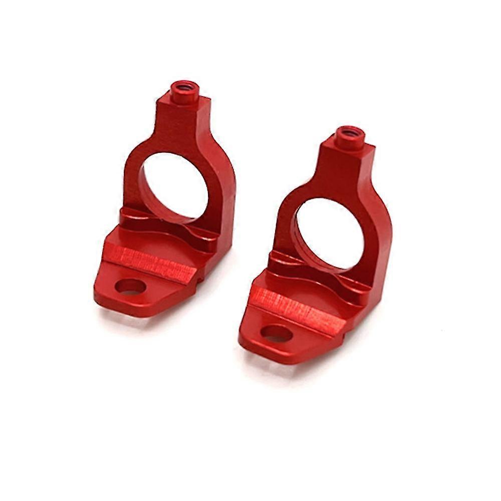 2 Stück Metall-getriebehalterung Für Hintere Differentialmontage Für Mini-q 1/28 Rc Drift Car Upgrade-teile, Rot