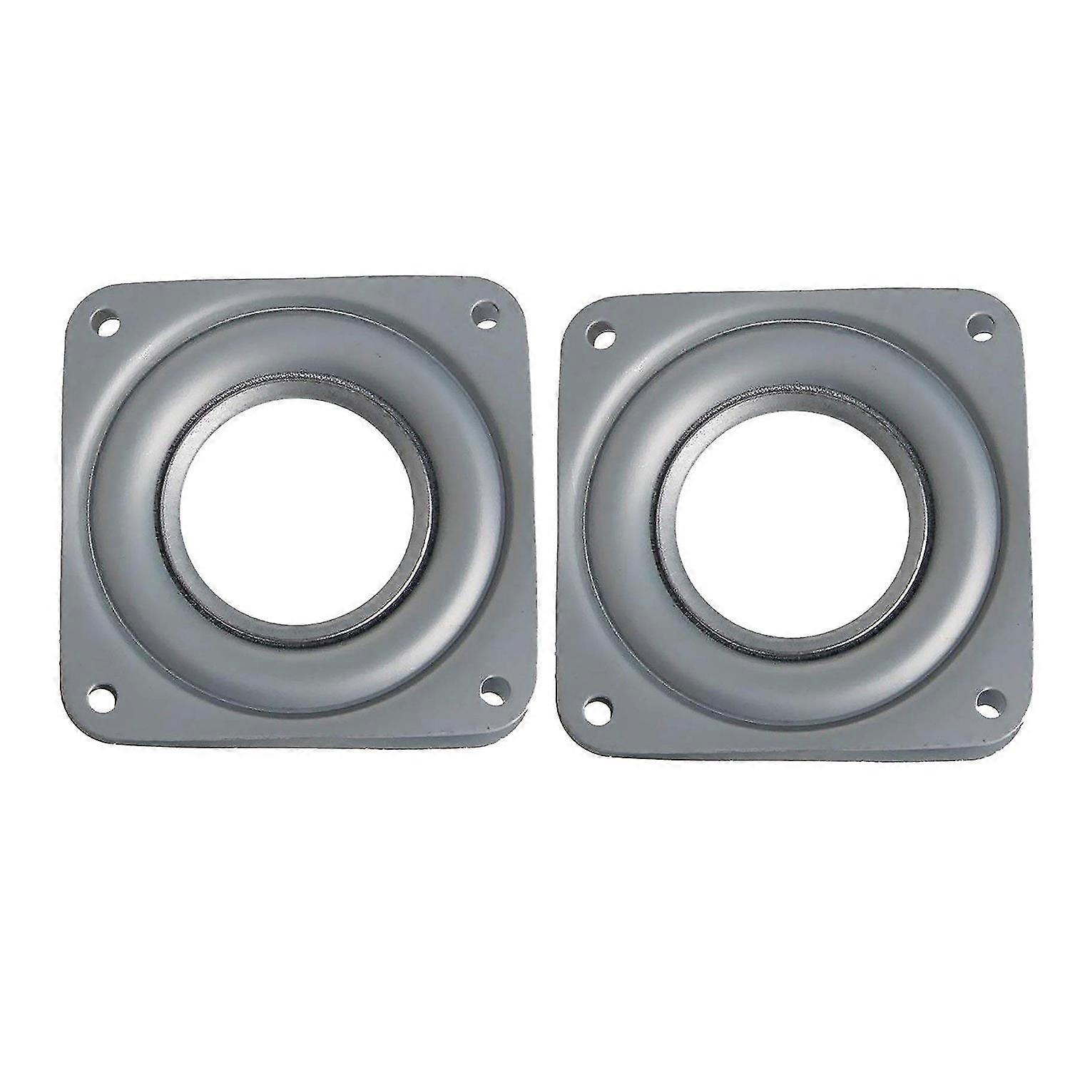 2 Stück Lazy Ball Bearing Metall-schwenkplatte – 72 X 72 X 9 Mm Und 95 X 95 X 9 Mm