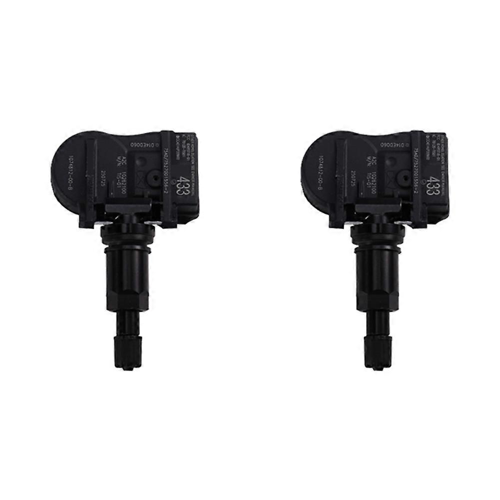 1074812-00-b 107481200b 2 Stück Reifendrucksensor Tpms 433 Mhz Für Tesla Model 3 S X 2014–2021 Autoteile