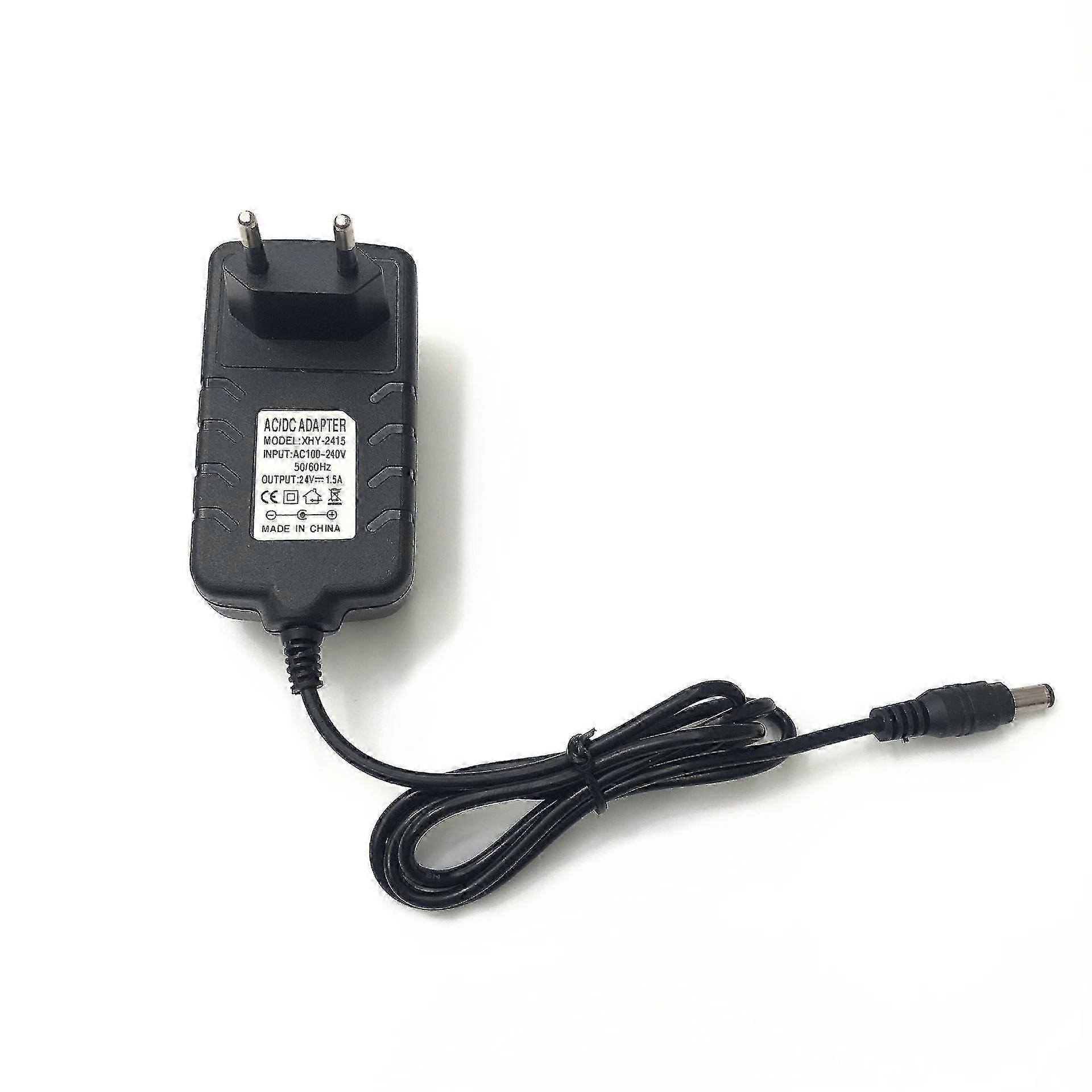 Netztransformator 24 W 24 V 1,5 A Mit Haushaltssteckdose 220 V Dc 24 V Schwarz (24 W 24 V 1,5 A) 24 V 1,5 A Netzteil Sunone Nagellampe