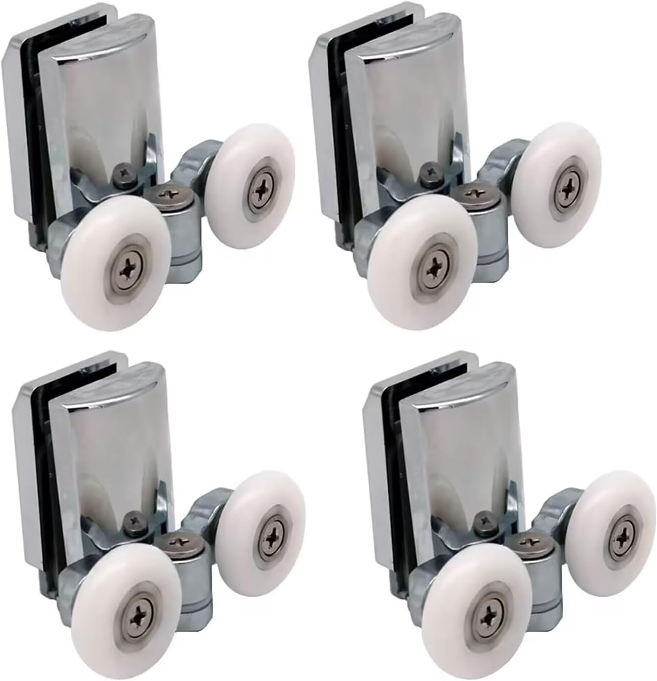 4er-pack 23 Mm Duschtürrollen, Laufräder Für Schiebetüren In Der Dusche –