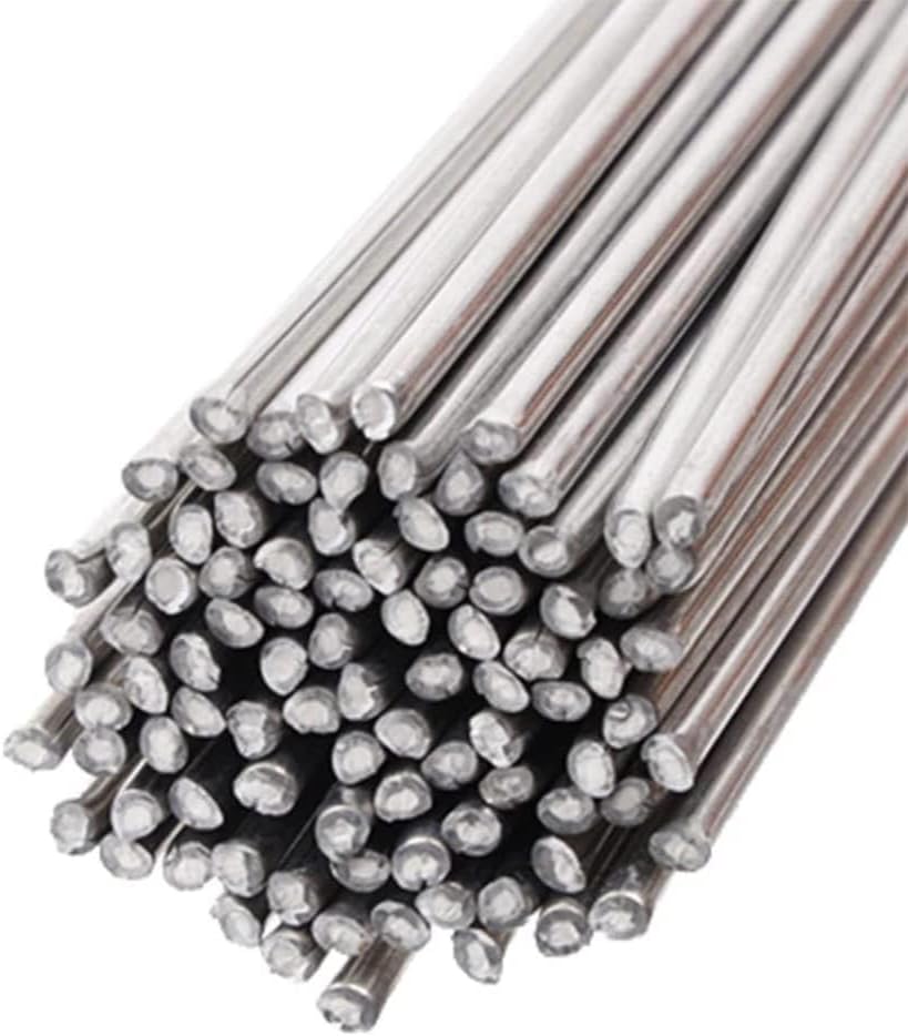 50 Fülldraht-aluminium-schweißstäbe, 550°c/1022°f, Niedrigtemperatur, Zum Schweißen Und Für Heimwerkerarbeiten (2 Mm X 330 Mm)