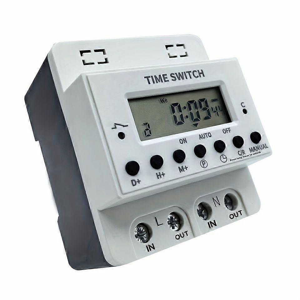 60-a-timer, 6000–8000 W Kapazität, Zweistufiger Timer, 32 Gruppen Ein/aus-programmierung Für Straßenlaterne, Ladestation