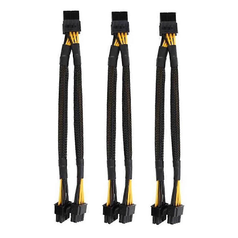 Pci-e 8 Pin Buchse Auf Dual 8 Pin (6+2) Stecker Grafikkarte Pci Express Power Adapter Mining Gpu Powe