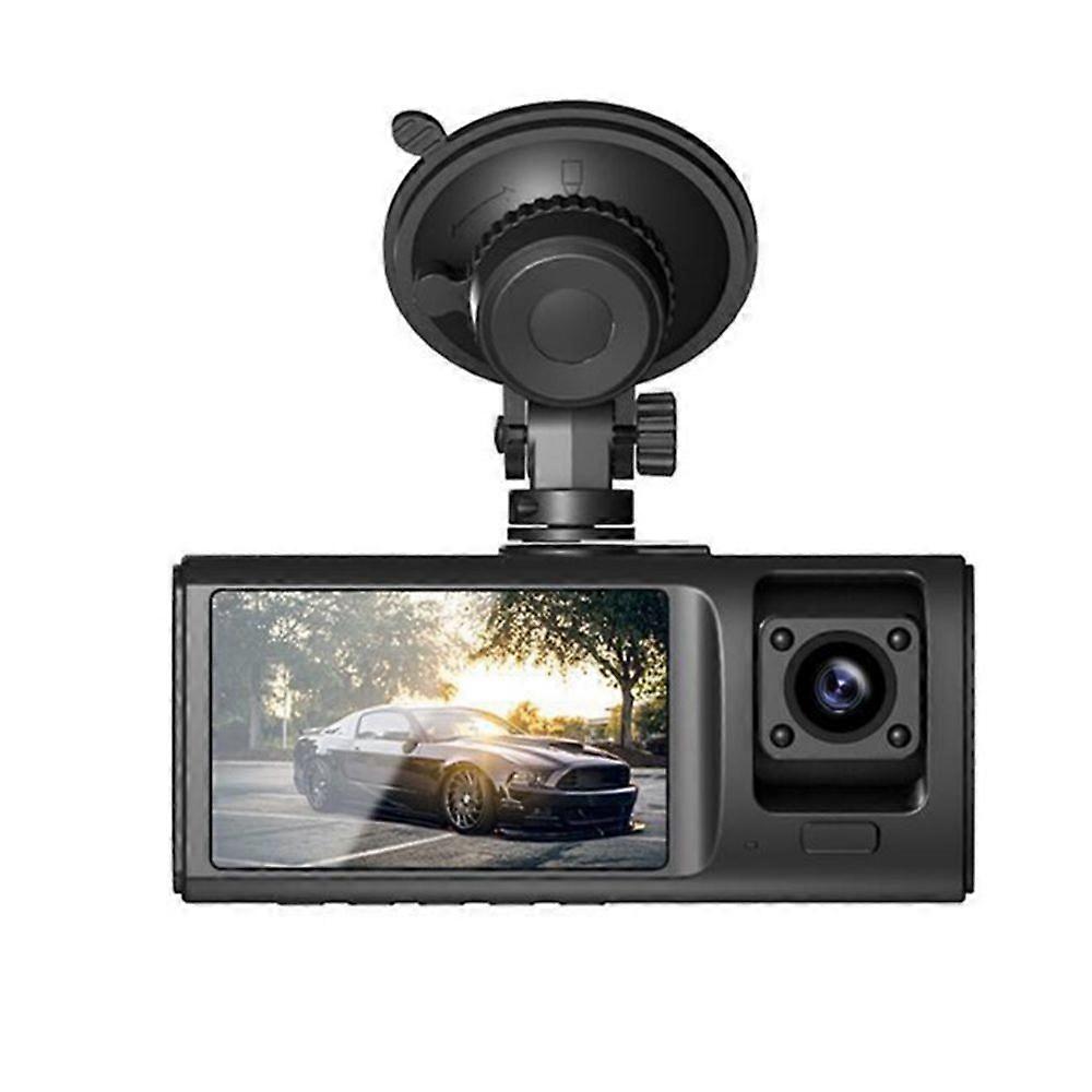 3-kanal-wlan-1080p-dashcam Mit 3 Bildschirmen, Fahrrekorder Und Automonitor