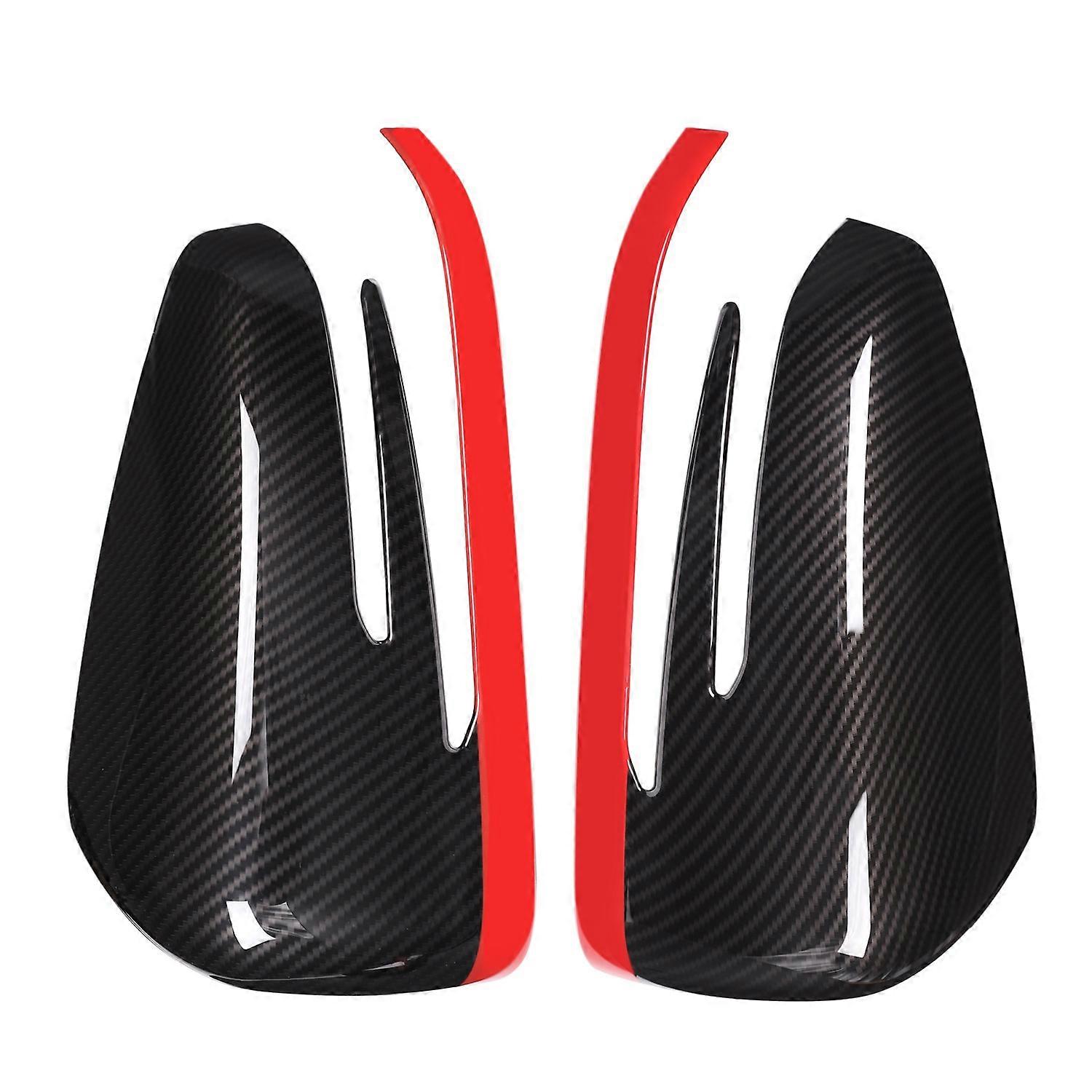 2 X Abs-seitentür-rückspiegelkappen-abdeckungsverkleidung Für A Cla Gla Klasse W176 W117 X156 X204