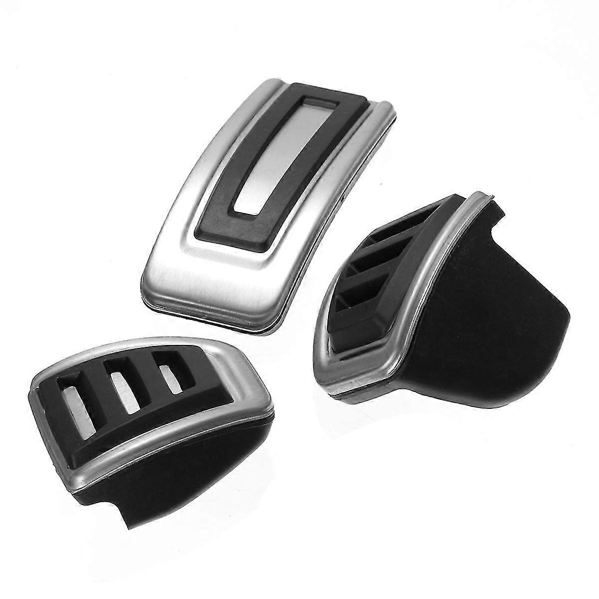 3 Stücke Auto Pedale Fuß Kraftstoff Bremse Kupplung Pedal Abdeckung Für B8 Golf 7 2017-2021 Für Octavia Für Mt