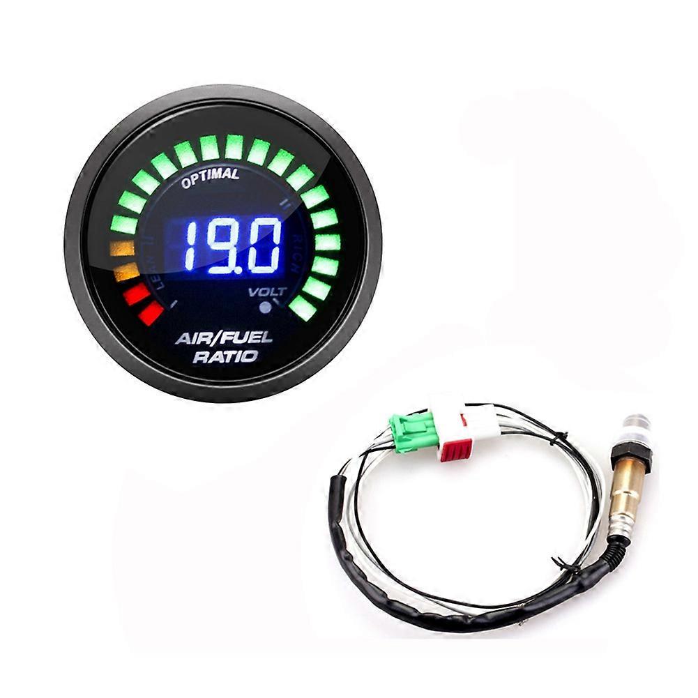 52 Mm Luft-kraftstoff-verhältnis-messgerät, Digitales Afr-display, Schmales Band, O2-sauerstoffsensor, 0258006028, Rauch-auto-messgerät Für Benzinautos