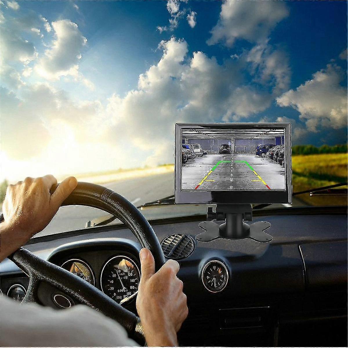 7-zoll-hd-tft-lcd-farbmonitor 12v-24v Mit 4led-kamera Für Auto-cctv-rückfahransicht