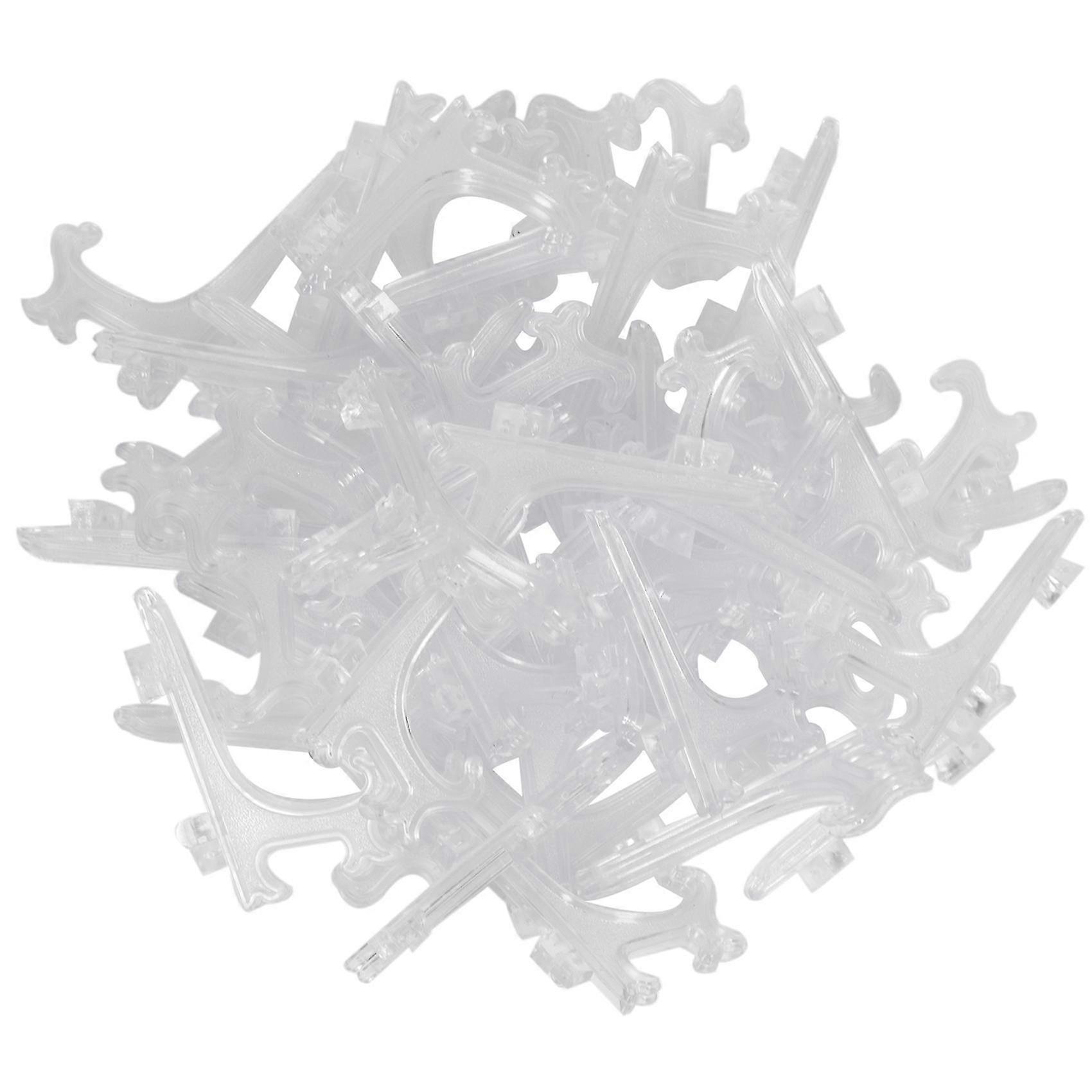 45 Stück Mini-staffelei-halterungen, 7,6 Cm, Kunststoffplatten-stützhalterung, Display-bild, Chealet-halterung Für Pi-display