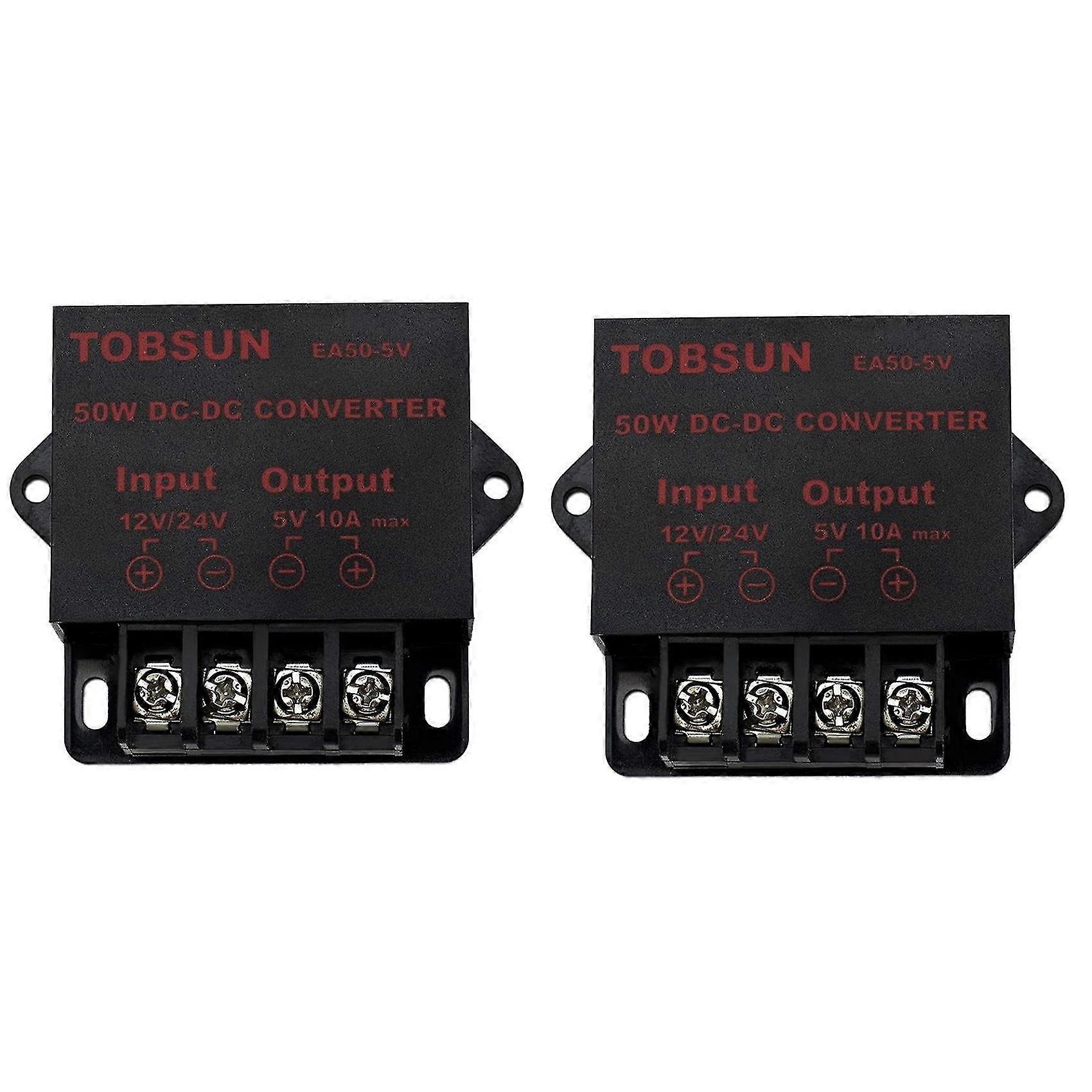 Dc-transformator Für Auto-led-werbebildschirm 2x24v/12v Bis 5v 10a 50w
