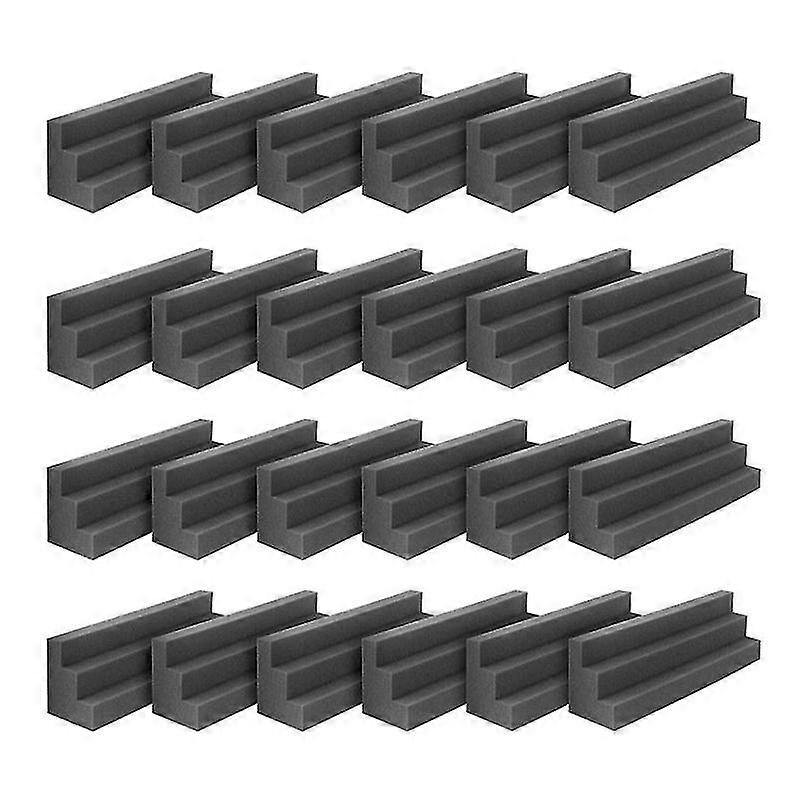 24 Stück S-acoic-schaumstoffplatten, Schallpolsterung, Studioschaum Für Er-klangschaum