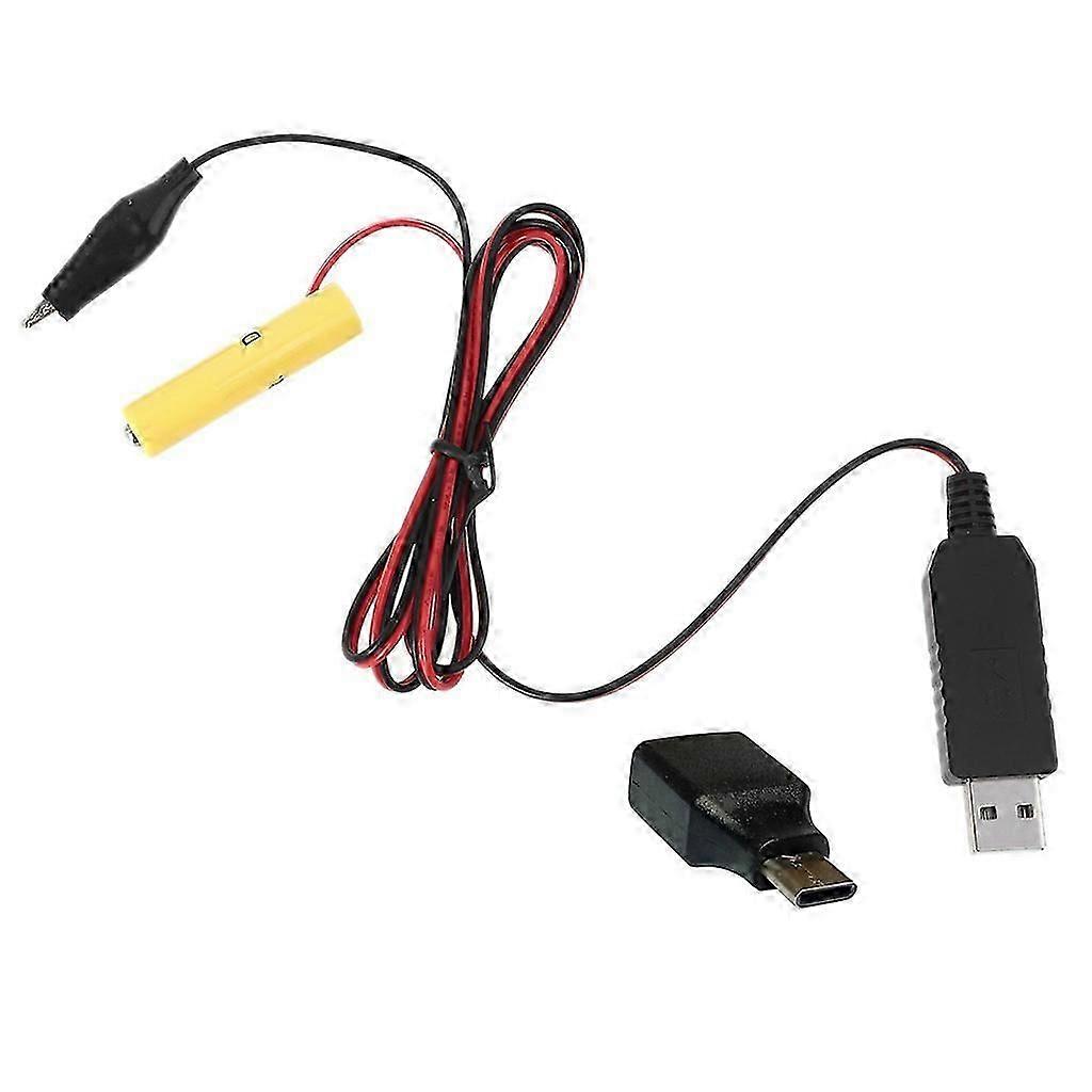 Usb / Typ C Für 3 V, 4,5 V, 6 V, 9 V, 12 V, Aaa-batterie-eliminator, Ersatz Für 2–8 Stück Batterien