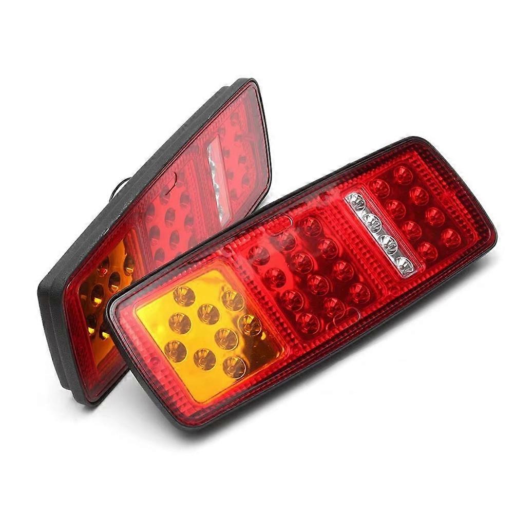 1 Paar Rücklichter, 36 Leds, Rücklicht-baugruppe, 12 V, 24 V, Hinterradbremse, Rückfahrleuchte Für Anhänger, Lkw, Auto, Wohnwagen