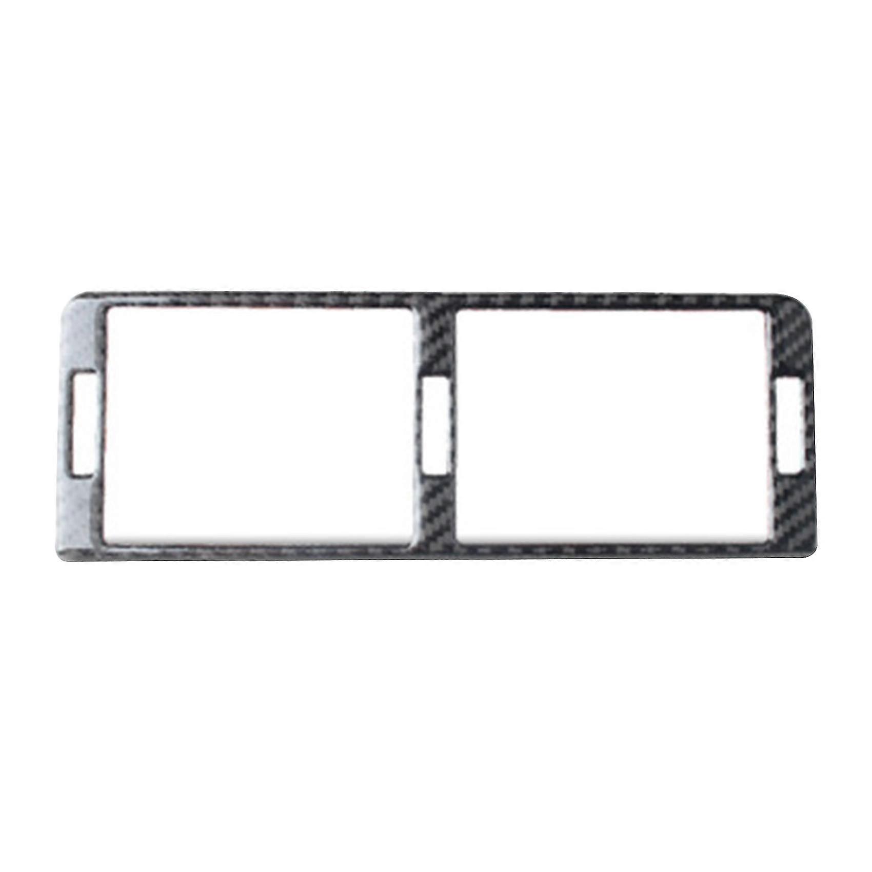 1pc Air Vent Trim Auto Carbon Faser Konsole Air Vent Aufkleber Trim Für-3 Serie E46 98-05