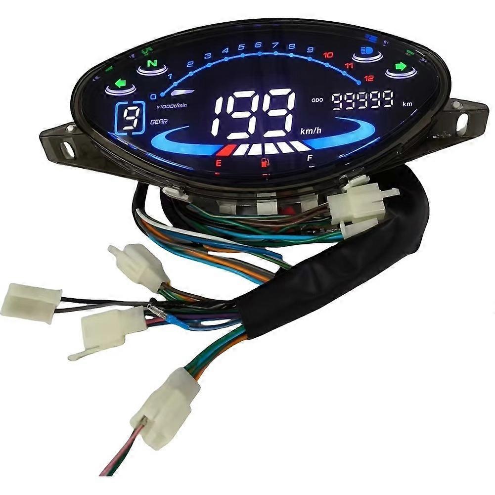 Motorrad-rpm-tachometer, Digitales Led-panel, Kompatibel Mit Honda Biz100 Biz 100 C100 Für Keller Crono Classic 110