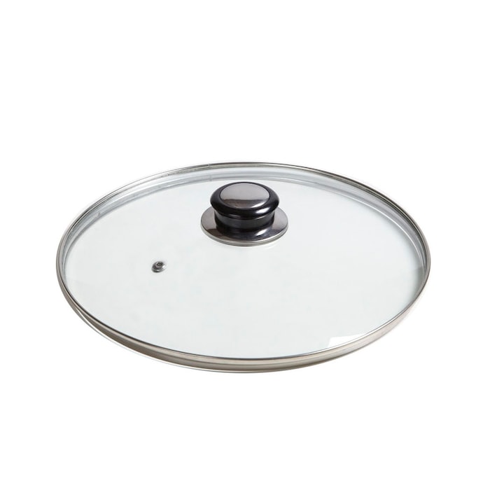 Oti-hitzebeständiger Glasdeckel, 28 Cm