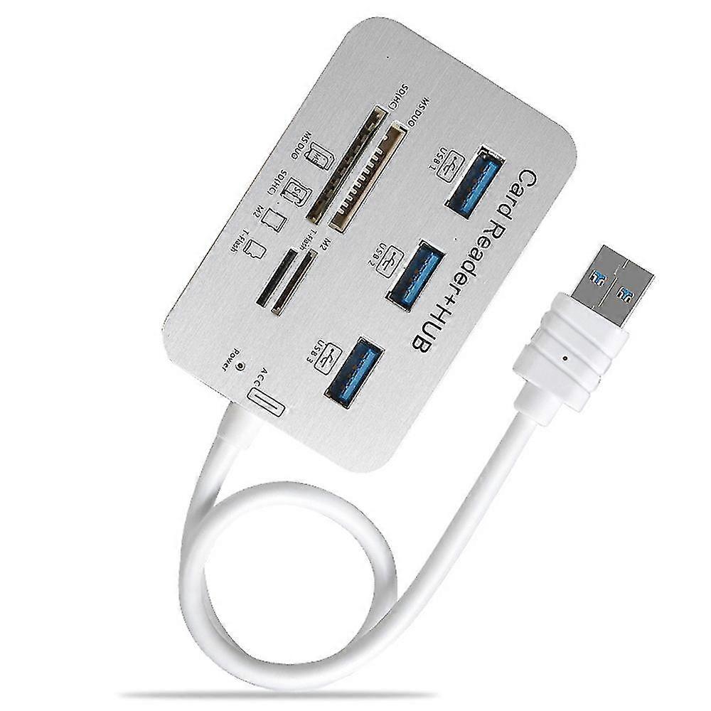 Usb-hub 3.0, Usb-splitter, 3 Ports, Extensor, Multi-usb-verlängerung, Mehrere 3 0 Hub, Sd-kartenleser, Usb 3.0