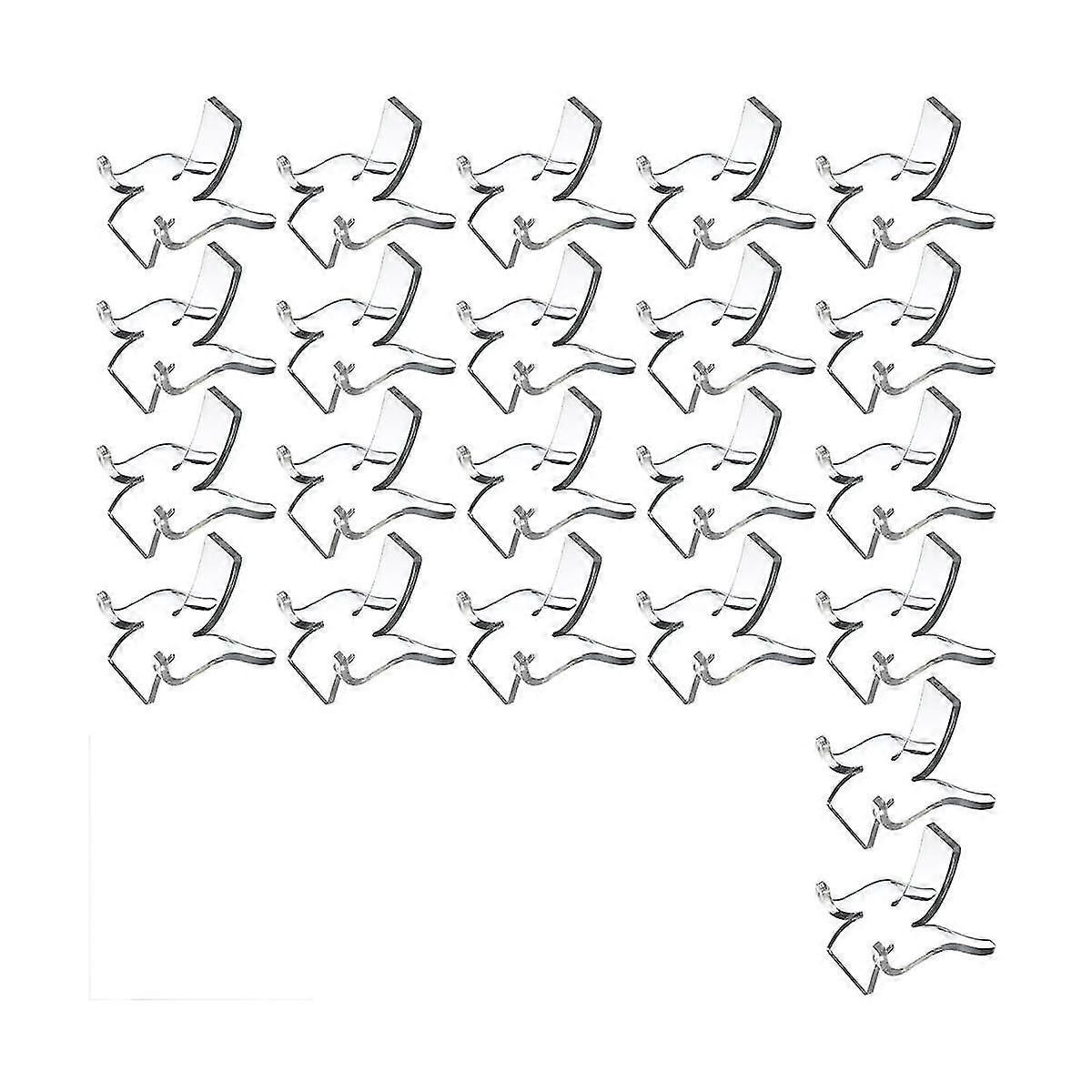 24 Stück Fels-präsentationsständer, Kleiner Acryl-ständer, Kleiner Präsentationsständer Für Bemalte Felsen, Geoden, Felsen, Mi