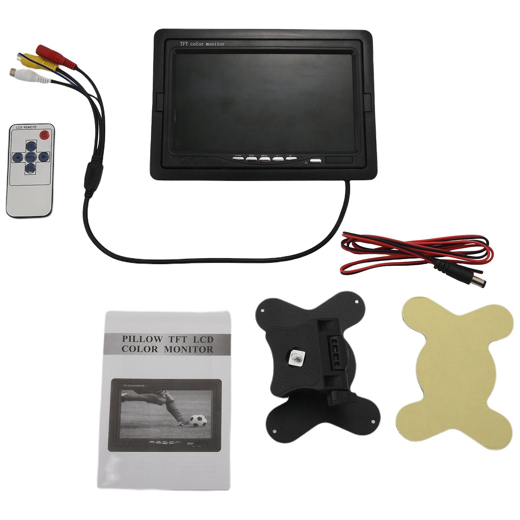 12v-24v 7-zoll-tft-lcd-farb-hd-monitor Für Auto-cctv-rückfahrkamera