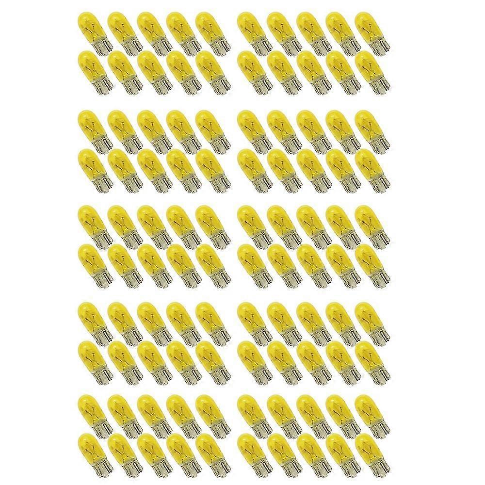 100 Stücke Dc 12 V T10 W5w 194 501 5 Watt Auto Halogenlampe Signal Innen Auto Licht Seite Marker Licht Auto H