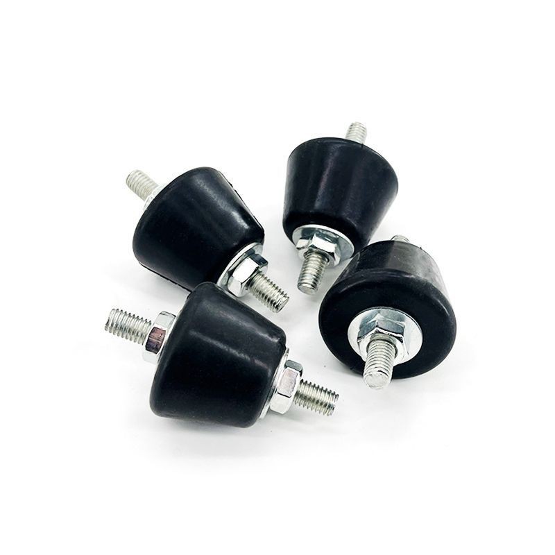 Gummischraubenhalterungen 4 X 3 X 3 Cm, 4er-pack, Gummi-antivibrationsisolatoren, Geeignet Für Mini-wärmepumpen, Luftkompressoren, Garagenmotoren Und Dieselmotoren.