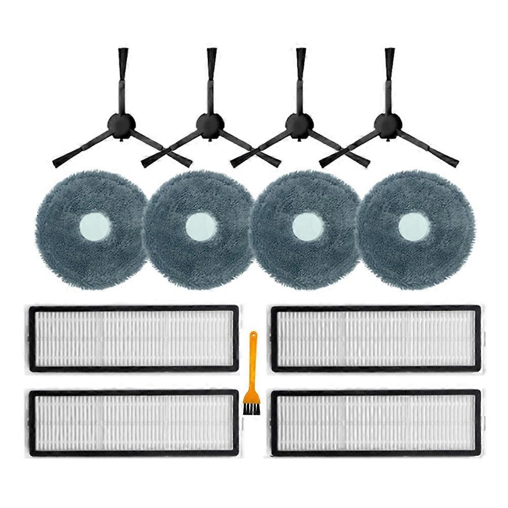 13 Stück Für L10s Pro/rls6l/s10+ Roboter-staubsauger-zubehör, Seitenbürste, Hepa-filter, Mopp, Chiffon