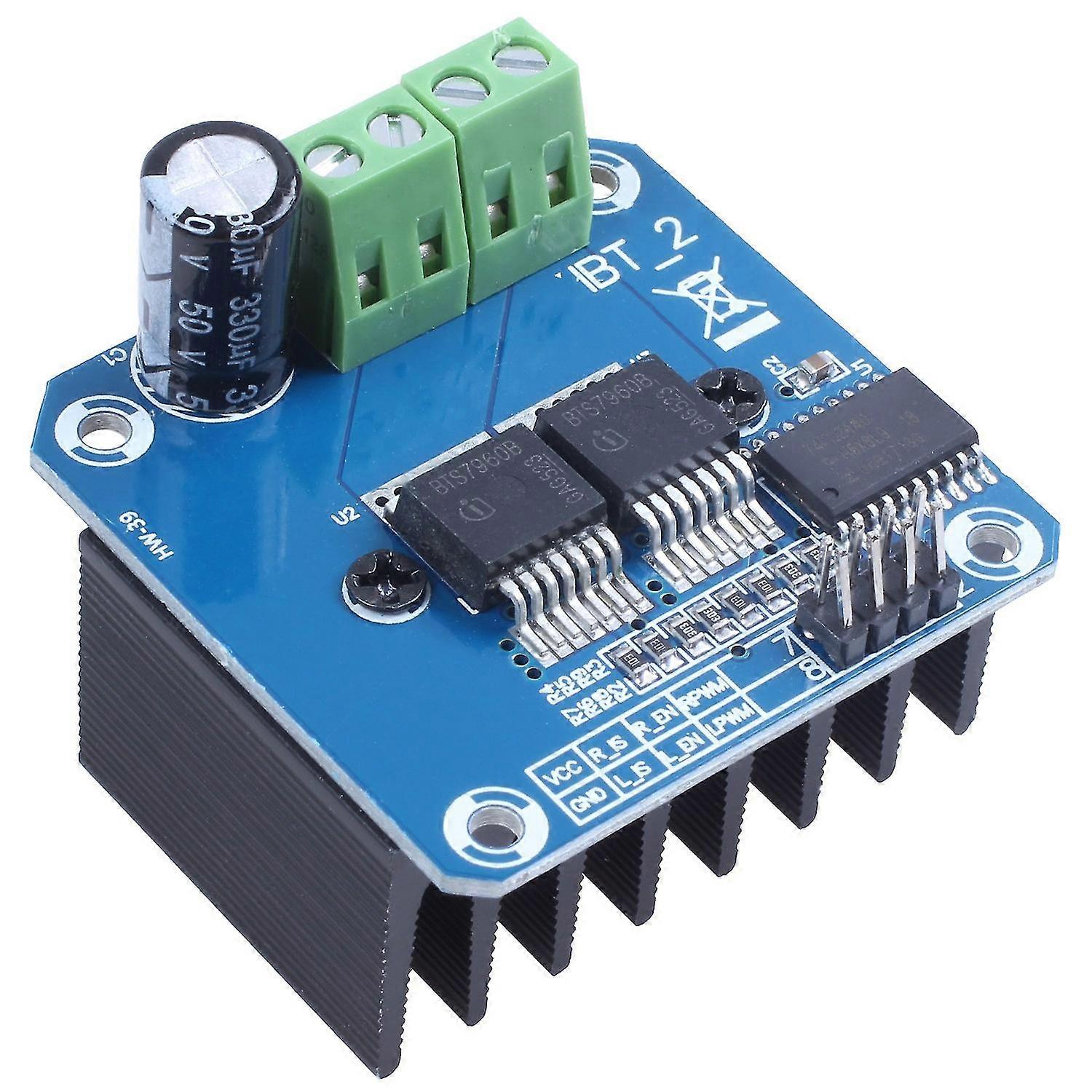 Solid State Motor Driver Auto Bts7960 43a H Bridge Pwm Drive For Hot