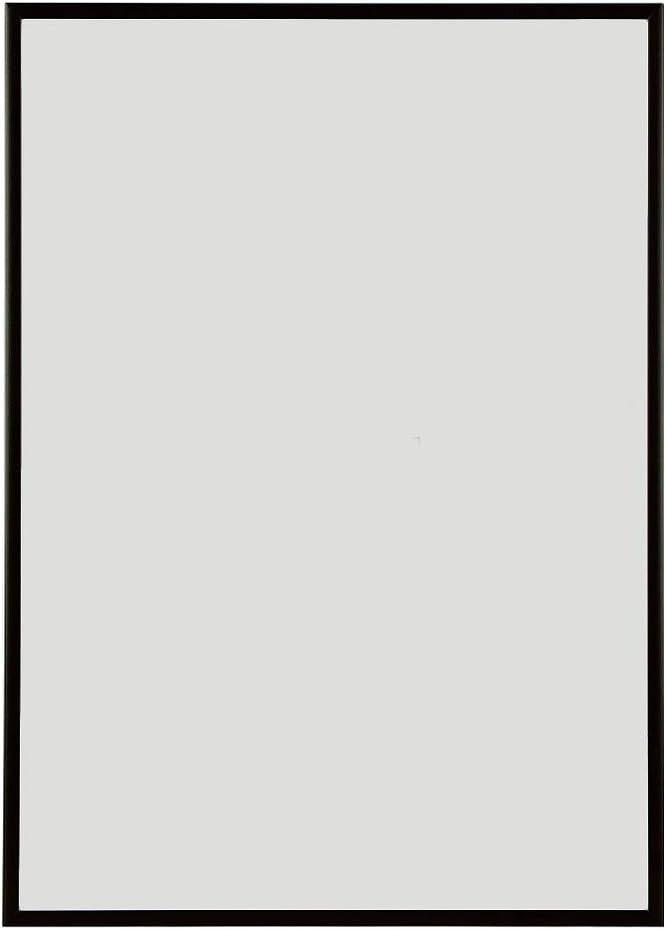 A3-fotorahmen Aus Aluminiumlegierung, Verschiebbarer Wandposterrahmen, Austauschbarer A4-rahmen, Kein Bohren Erforderlich, Metallfotorahmen (mattschwarz)