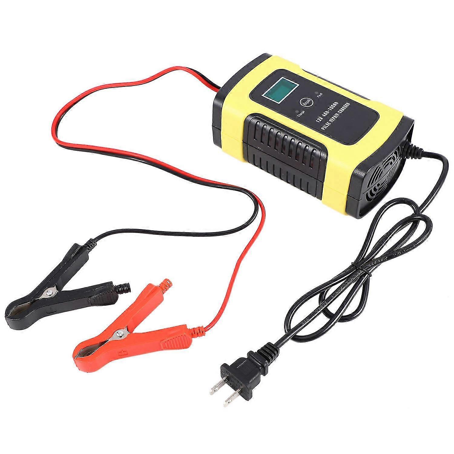 Vollautomatisches Autobatterieladegerät 110 V Bis 220 V Bis 12 V, 6 A, Intelligentes Schnellladen, Nass Und Trocken, L
