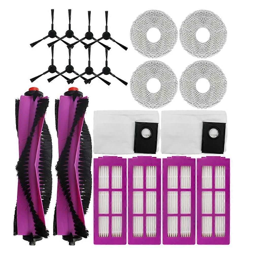 Für Midea V15 Pro V15 Max V15 Pro Mini Eureka J15 Pro Ultra Roboter Vakuum Haupt Seite Pinsel Hepa Filter Staubbeutel Lappen Teile