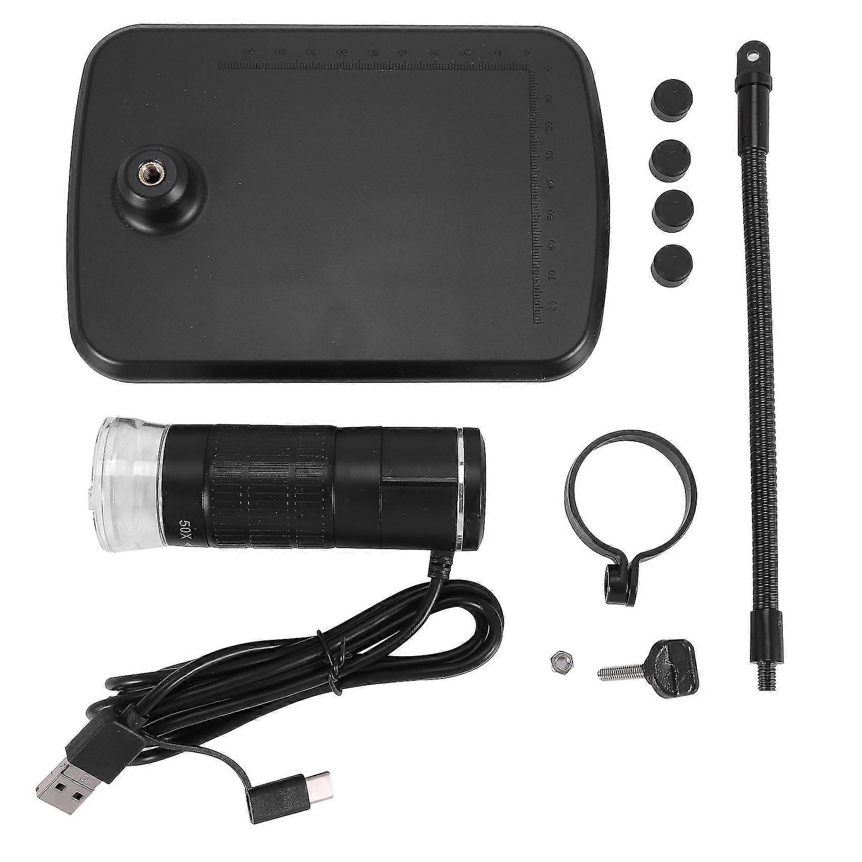 3-in-1-digitalmikroskop Für Mobiltelefone, Computer, Studenten, 1000-fache Vergrößerung, Heimmikroskop