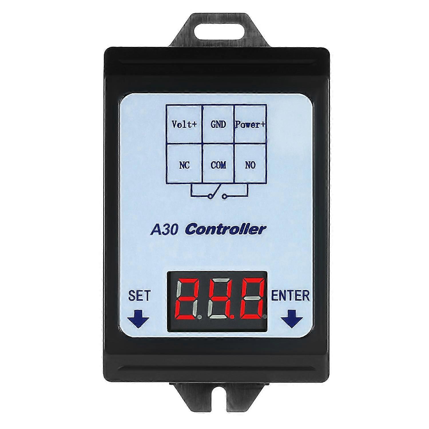 A30 Relais Dc 6–80 V Spannungserkennung, Last-entladungs-monitor Mit Gehäuse-digitalanzeige