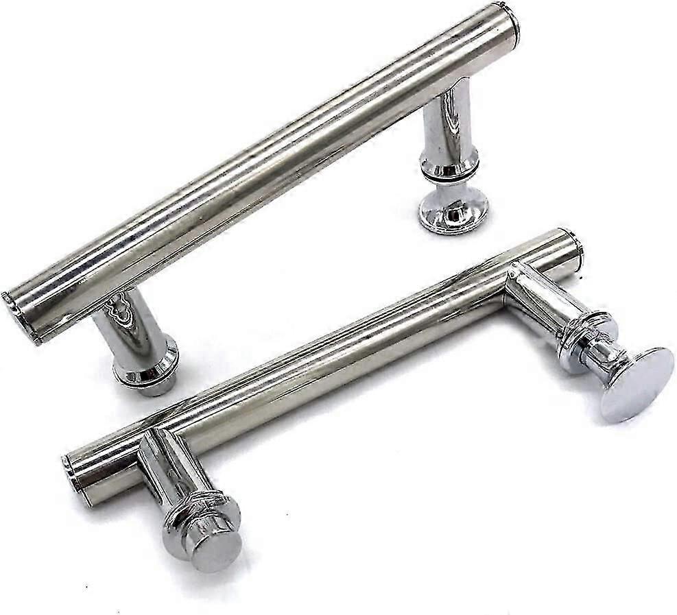 145 Mm (14,5 Cm) Abs-chrom-duschtürgriff, Loch Zu Loch, 2 Stück