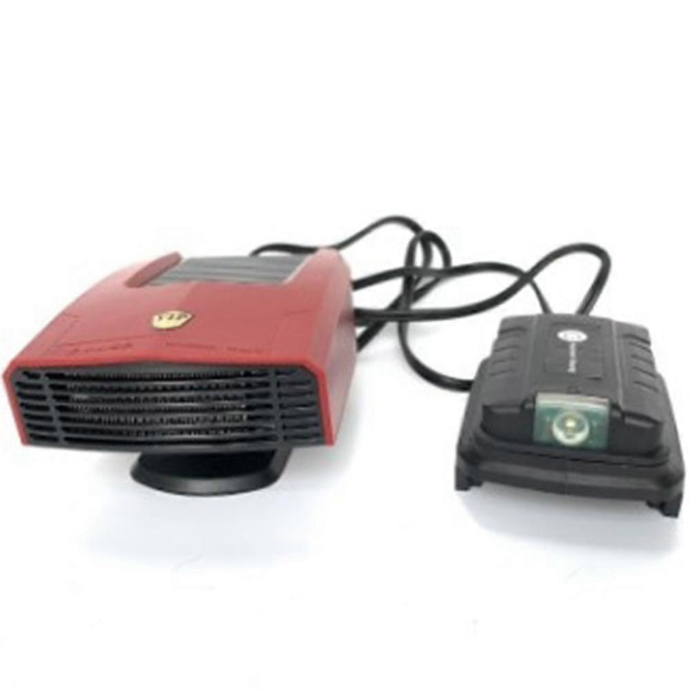Autoheizung, Heißer, Kalter Wind, Abtauung, Schnee, Defogger, 360 Dual-usb-anschlüsse, Adapter Für 18-v-batterie, Rot