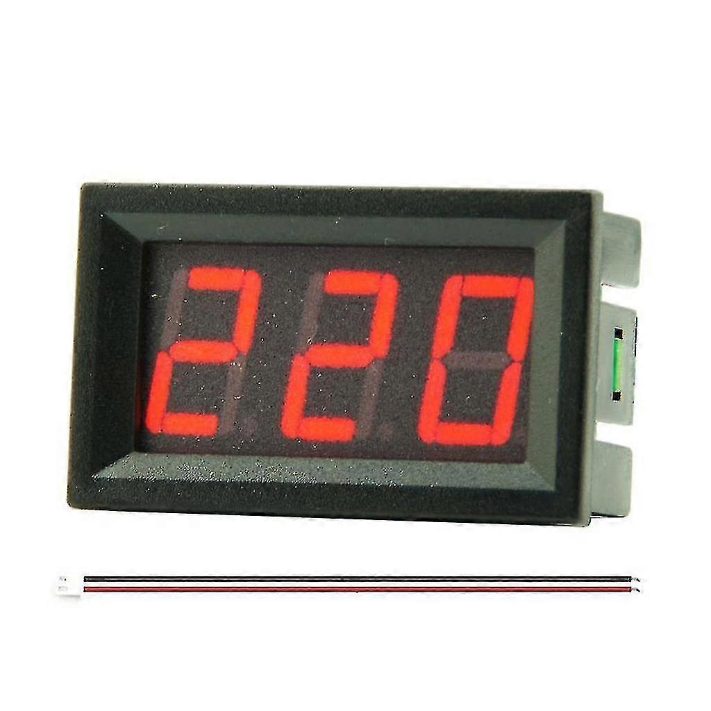 Ac 50–500 V Ac 220 V 380 V Voltmeter, Digitales Spannungsmessgerät Mit Ty-stromkabel