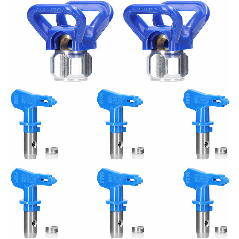 Airless-farbdüsensatz, Umkehrbare Sprühmaschinenspitzen, Airless-farbspritzdüsensatz, Airless-sprühgerät-zubehör