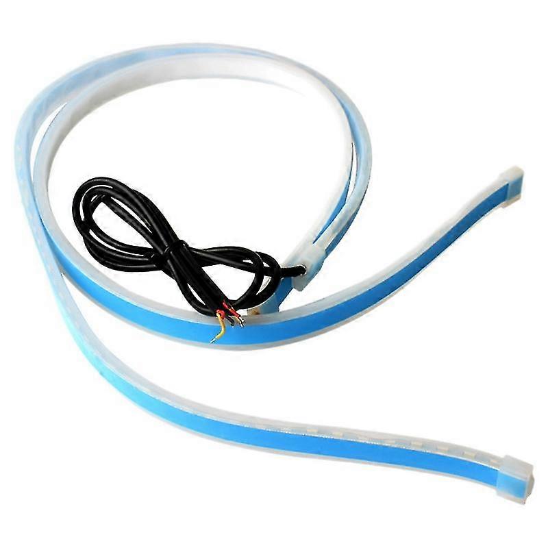 2 Stück Drl 60 Cm Tagfahrlicht 12 V Flexible Weiche Schlauchführung Mit Start-scan-auto-led-streifen